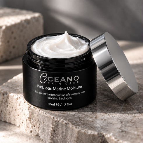 Open Oceano moisturiser jar